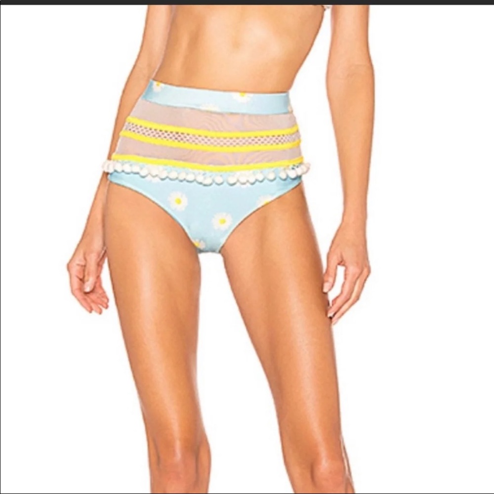 NWT Tularosa Thessy bikini bottoms daisy print